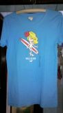 Camisetas Femininas Hollister - Azul - Tamanho G